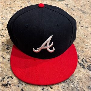NEW Atlanta Braves New Era 59fifty Hat